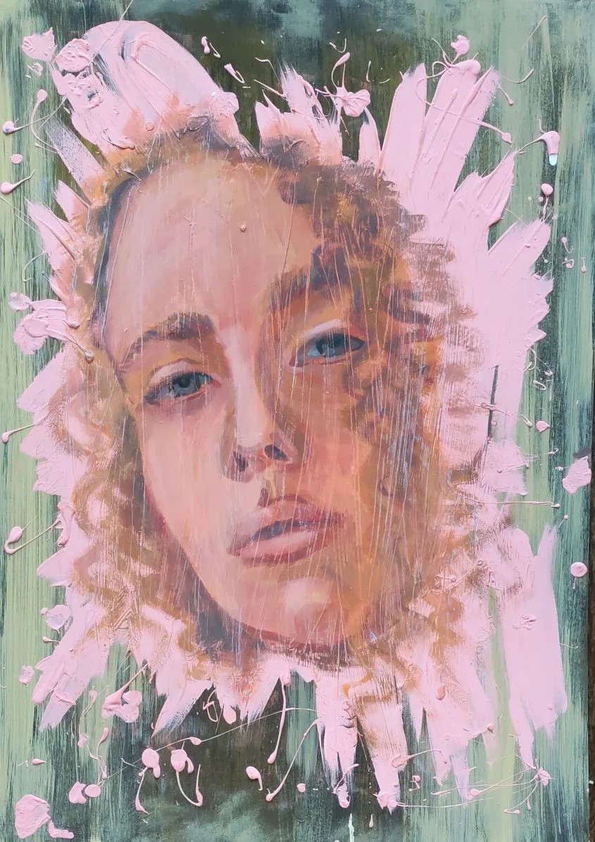 Картина «Портрет» формата 60 x 90 см
